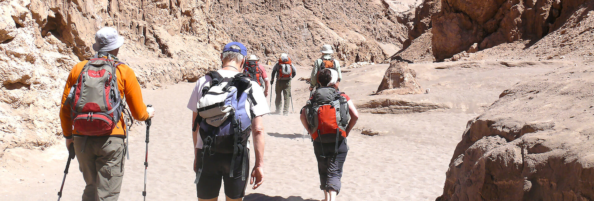 Hiking in the Atacama Desert