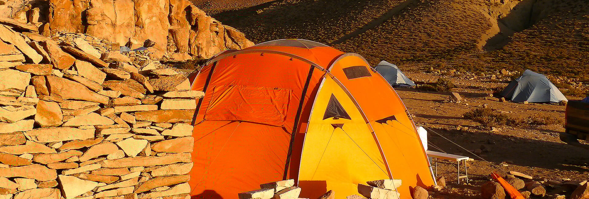Campsite Mountain Expedition Ojos del Salado