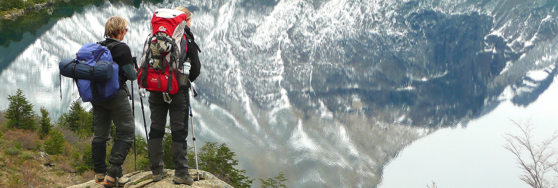 Reflection of Los Cuernos, the Horns