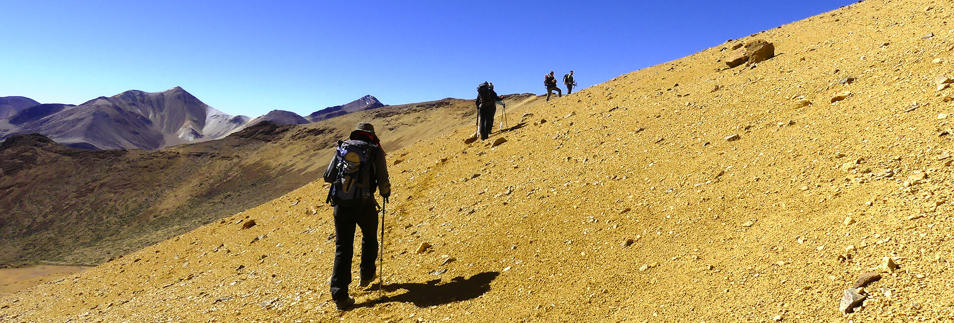 Trekking at Suri Plaza, Altiplano
