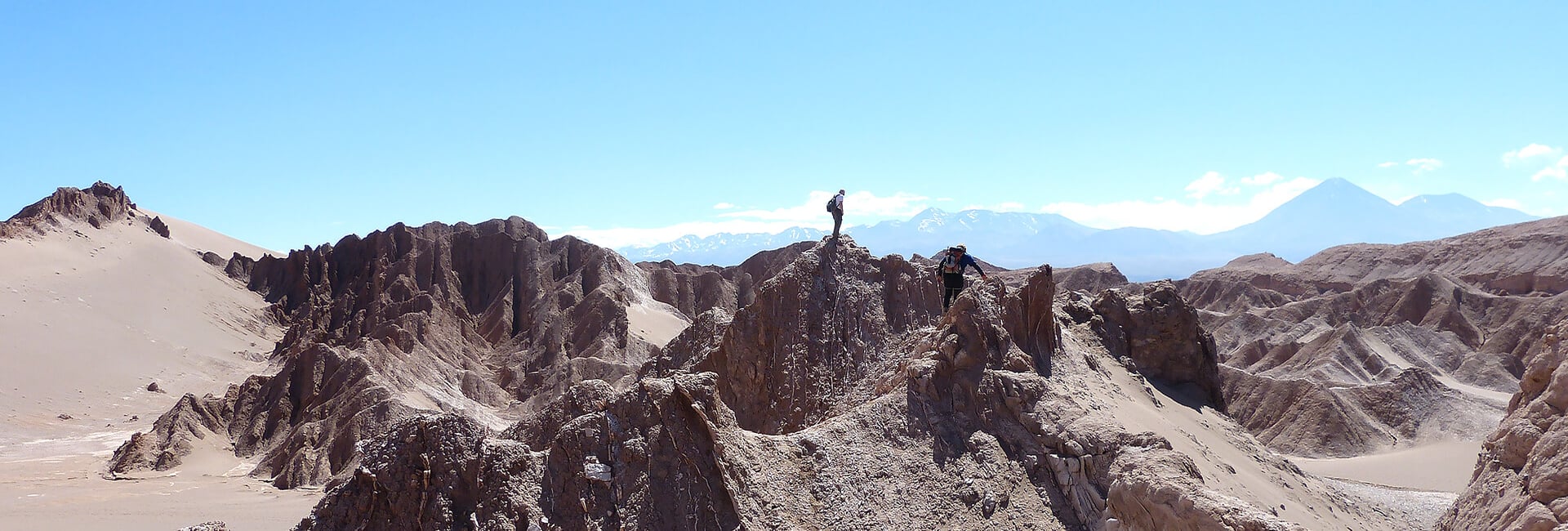 Hiking in the Atacama Desert