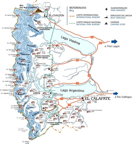 PATAGONIA, Los Glaciares National Park, Perito Moreno Glacier, El Calafate:  Smart Travel Guide for Nature Lovers, Hikers, Trekkers, Photographers:  Senkov, Oleg: 9798648384743: Books 